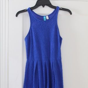 Royal blue dress!
